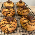 El cooksnap de Siguiendoplatos cuando hizo Crumbl cookies con crema de pistacho en airfryer.