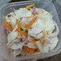 Cooksnap Maizatul Akma semasa beliau membuat Nasi Tomato, Ayam dan Terung Masak Merah & Acar Kobis.
