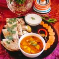 Jyoti Prakash Assudani's cooksnap of when they made Vrat ke dahi aloo curry.