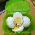 El cooksnap de Laura Lopez Dopazo cuando hizo Cómo cocer huevos.