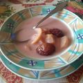 Horváth-Első Katalin Cooksnap-ja, amikor elkészítette a(z) Szilva gyümölcsleves receptet.