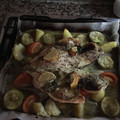 El cooksnap de Carlos Martin Chuecos cuando hizo Dorada al horno.