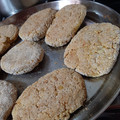 El cooksnap de Panambi Rabito López cuando hizo Milanesas de garbanzos.