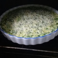 El cooksnap de Yanine Ansolabehere cuando hizo Tarta de espinaca y zapallito sin masa ni harinas.