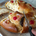 El cooksnap de Sandra Luz Salazar cuando hizo Roscón de reyes en panificadora.