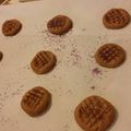 Laura 's cooksnap of when they made 3 ingredient peanut butter cookies.