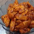 Kajal Ankur Dholakia's cooksnap of when they made ડ્રેગન પોટેટો 🥔(Dragon potato recipe in gujarati).