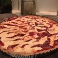 El cooksnap de Dayanne Orellana cuando hizo Kuchen de manzanas y mermelada de frutos rojos.