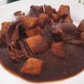 El cooksnap de Karina Sánchez (Karys) cuando hizo Bistec de Res en Chile Pasilla.