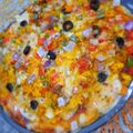 Noor Ul Ann's cooksnap of when they made Chicken Tikka pizza.