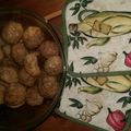 sam.marler87's cooksnap of when they made buffalo chicken meatballs.
