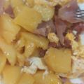 El cooksnap de Carolina López cuando hizo Huevos rotos con patatas, jamón y chorizo en Mambo.