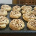El cooksnap de Emmanuel Kloster cuando hizo Bagels.