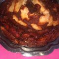 El cooksnap de Paola Calandria cuando hizo Torta invertida de manzana y yogur.