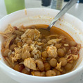 El cooksnap de Dario Solorzano cuando hizo Garbanzos con pollo.