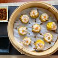 Nadine Schweitzer 's cooksnap of when they made Cantonese Siumai (Steamed spork, Mushroom & Shrimp Dim Sum).