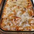 Mike Laws's cooksnap of when they made Lasagna-Style Baked Ziti.