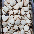 El cooksnap de Nazarena Roth cuando hizo Galletitas con mucho amor, variadas y muy fáciles.