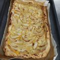El cooksnap de Andrea Castro cuando hizo Tarta de manzana de hojaldre.