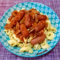 Cooksnap από 𝒳𝓇𝓊𝓈𝑜𝓊𝓁𝒶 𝒦𝑜𝓃𝓉𝑜𝓅𝑜𝓊𝓁𝑜𝓊 στη συνταγή Τορτελίνια μεθυσμένα με πιπεριές, λουκάνικα και μανιτάρια
