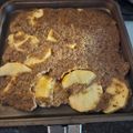 El cooksnap de Betina Ortiz cuando hizo Budín vegano de manzana (Paulina cocina adaptado).