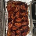 El cooksnap de Angelica Hernandez cuando hizo Alitas BBQ. En horno.