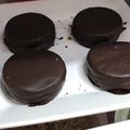 El cooksnap de Mónica Yáñez cuando hizo Alfajores de maicena de chocolate, veganos, sin azúcar, sin tacc.
