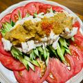 kinniko's cooksnap of when they made 棒棒鶏にも冷しゃぶにも☆黄金比ごまだれ☆.