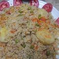 @Tehmina_Ameen's cooksnap of when they made Matar aalo pulao.