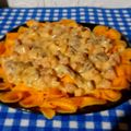 El cooksnap de silvia rodriguez cuando hizo Salsa Caruso.