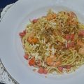Cooksnap dari Dwita Setya Fitranti untuk resep Spaghetti Aglio Olio Udang (madebyircia)