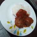 El cooksnap de Solange Herrera Goler cuando hizo Albóndigas en salsa de tomate.