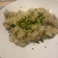 El cooksnap de Gabriela Molina cuando hizo Risotto de hongos.