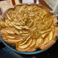 El cooksnap de mjmonseco cuando hizo Tarte aux pommes.