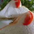 Kashaf Khan's cooksnap of when they made Club Sandwich.