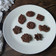 Cooksnap lienature semasa beliau membuat Biskut oat coklat (biskut 3 bahan).