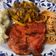 El cooksnap de Els Balzary cuando hizo Chuleta con achiote y naranja.