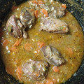 El cooksnap de Rut Borillo cuando hizo Carrillada de cerdo en salsa.