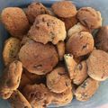 Gicus29 Cooksnap-ja, amikor elkészítette a(z) Csokoládés-mazsolás keksz receptet.