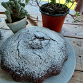 El cooksnap de Fernanda Demarlenge cuando hizo Budín integral de chocolate y almendras sin azúcar.