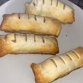 Vivien Bulla Cooksnap-ja, amikor elkészítette a(z) Virslis, mustáros, sajtos töltött szupergyors leveles tészta receptet.