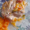 El cooksnap de Monica Videla cuando hizo Pechugas rellenas Ali.