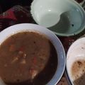 El cooksnap de Francisco Ossa Echeverría cuando hizo Porotos negros guisados 🖤.