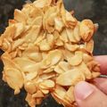 Cooksnap dari Venus Dewi untuk resep Almond Florentine -Keto