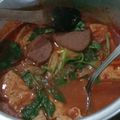Cooksnap dari Fyah Samsiah untuk resep Kimchi Sundubu Jjigae 김치순두부찌개
