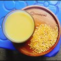 Cooksnap của Thu Mèo khi họ làm theo món Sữa đậu xanh lá dứa