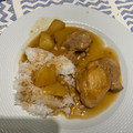 El cooksnap de Silvia cuando hizo Pollo en pepitoria.