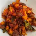 Cooksnap dari PutriDJ untuk resep Balado kentang Ati ampela