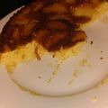 El cooksnap de Natalia Gomez cuando hizo Torta de manzanas invertida.