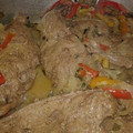 El cooksnap de Patricia Mamaní cuando hizo Hígado, bifes al vino blanco.